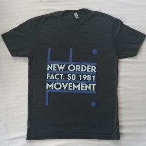 NEW ORDER reprint shirt from the 80's  NWOT